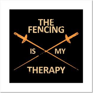 fencing Posters and Art